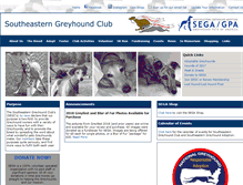 Tablet Screenshot of greyhoundadoption.org